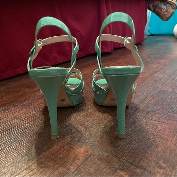 Vince Camuto Toledo Mojito Snake Patent Heels - Picture 9 of 9